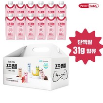 [단백질 31g] 파워풀엑스 프쌤 단백질 음료 딸기맛 250ml x12 / 프로틴 음료, 12개입