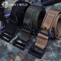 HAN WILD 블랙호크 스트랩 전술용 안전 캐주얼 벨트