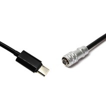 Weipu SF610 2 핀 암-USB 타입 C PD 트리거 전원 케이블 BMPCC 4K 6K 블랙매직 포켓 시네마 카메라 BMPCC, 01 Straight Type C_10 100cm