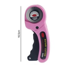원단재단기 고무 시트지 종이 천 핸드 커터 커팅기 45mm 로터리 가죽 절단 도구 가죽, 1-1개의 날이 있는 커터