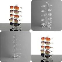5단 투명 선글라스 진열대 안경진열장 선글라스진열