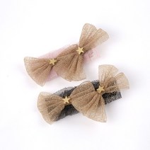 그로위시 리틀비티 LITTLE RIBBON GLITTER PIN