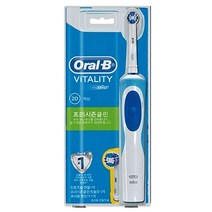 오랄비 바이탈리티 프리시즌 클린 충전식 전동칫솔, D12 × 1개