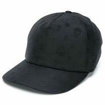 알렉산더맥퀸 알렉산더 맥퀸 624389 4401Q 1000 올 오버 스컬 베이스볼 캡 블랙 모자 TJ