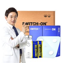 [본사직영] 박용우 스위치온 다이어트 3주 프로그램 단백질 쉐이크 46포, 체중계 추가안함, 1개
