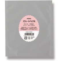 일본직발송 4. 시모지마(shimojima) 헤이 코스윗 팩 K 10X12 100매입 B01BYB1WS2, 전체폭 10X높이 12cm_One Color, One Color, 전체폭 10X높이 12cm