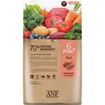 ANF 유기농 6FREE 플러스 강아지 사료, Beef&Salmon(소&연어), 1.8kg, 1개