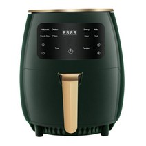 스마트 에어 프라이어 LCD 조작 패널이 있는 전기 기름 없는 냄비 가정용 6L 대용량 정, 220v 0, 미국