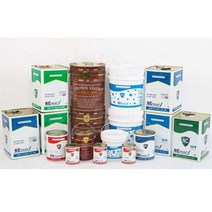 4칼라국산 기와용 스레트용 페인트 4L, 마니만이 흑색, 1개
