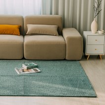 보스턴 단모 사각 북유럽 카페트 러그 물세탁 100x150