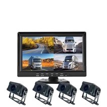 화물차 트럭 후방 카메라 무선 블랙박스 지게차 포터, 7인치 1채널 화면+카메라1대+10m