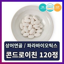 콘드로이친 정 상어연골 HAPPC인증 무릎 관절 연골 영양제 120정