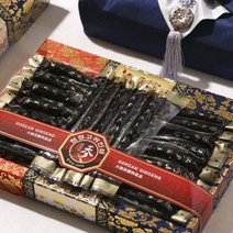 고려 홍삼정과 1.2kg 한지함 상견례 어버이날 부모님 선물, 보자기(네이비)+노리개, 1개