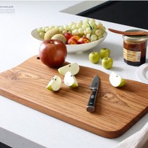 palju 사각 나무도마 플레이팅 도마플레이트 원목, 사각 도마