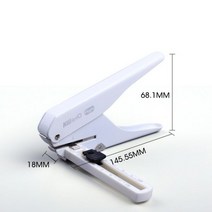 제본기 와이어링 가정용 사무용 스프링 코일링 싱글 홀 펀치 포지셔닝 페이퍼 커터 20 매 루스 리프 펀처 스크랩북 머신 DIY 툴 오피스 바인딩 용품, 옵션02 WHITE