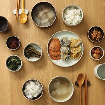 옳음 도자기 그릇세트 집들이선물 한식 홈 세트, 6-3.  원형접시 중 화이트, 옵션에따라다름