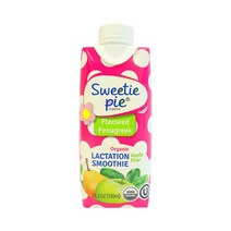 스위티 파이 사과 배 스무디 Sweetie Pie Organics Organics Lactation Smoothie Apple Pear 330ml 12팩, 1개