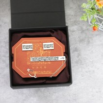아리공방 전통문양 고급 넥타이핀 커프스 세트 외국인선물 바이어선물 남자친구선물 전통적인선물 사업선물 명함지갑 자개장식