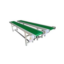 컨베이어벨트 리프트 카트 고소작업대 벨트 구루마 미니 대차 택배 자바라 라인 팔레트, 더블플랫폼클라이밍머신, 600mm