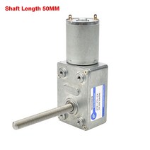 웜기어 감속기 4632-370 12V 볼트 DC M6 나사 샤프트 길이 50MM 3V6V24V 웜 기어드 모터 역방향 감속 자, 09 23rpm_01 6V