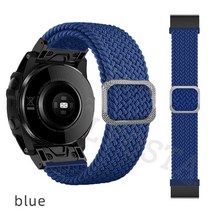 스트랩Garmin Fenix 5 5X Plus 6X Pro 3 HR 사파이어 7 7X Epix Loop 나일론 Smartwatch 손목 밴드 팔찌 용, 01 2_11 26mm Descent Mk1 MK2