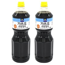 면사랑 가쓰오우동장국 1.8LX2병, 2개, 1.8L