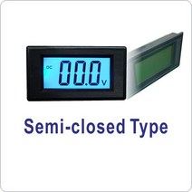 YB5135D 3 1/2 DC 전압계 선 LCD 디지털 12V 02V/20V/100V/200V/300V/500V ICL7106 35 볼트 패널 미터, 01 Semi-closed_06 DC0-500V
