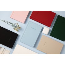 메모리크 드메모아 포토인생 네컷앨범 4x6 6x8 접착식 사진첩(7color), 라이트블루, A. 드메모아 4x6 앨범