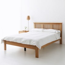 마켓비 FOWARD 원목 침대 퀸사이즈 Q 150x200, 단품