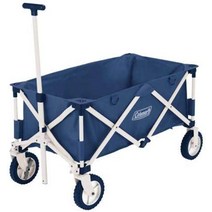 콜맨 아웃도어 캠핑 웨건 네이비