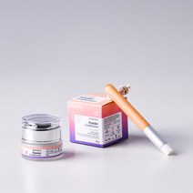 퍼피플 비건인증 강아지눈물파우더 강아지눈물자국 발바닥습진 천연 전성분 EWG, 30g( 브러쉬포함)