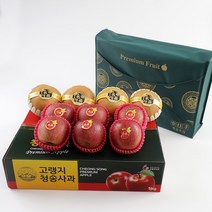 사과 배 혼합 과일선물세트 / 보자기 증정 /청송사과 나주배 명절과일 크기 중량별, 사과 배 혼합선물세트 중대과 6kg, 12개