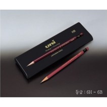 유니연필 12개입, 5H, 1개
