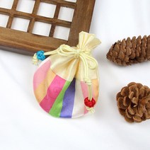 댕댕스 강아지 한복 악세사리 복주머니