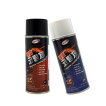 INVEN* 고급 고열 내열 800도 락카 스프레이 420ml ( 은색 / 흑색 ) 코팅 페인트 난로 철판 마후라 베기통 머플러 @안전2중포장@, 1개
