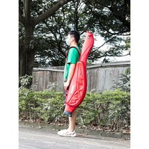 낚시대가방 하트케이스 특수 낚시 장비 보관 가방, 1.3m검정색(가장넓은배는23CMPU가죽소재)