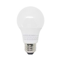 번개표 LED 벌브 8W 전구색 3000K, 단품, 단품