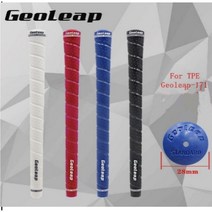 골프채 그립 GeoLeap 드라이버 아이언 우드 전용 골프채 고무 그립 랩 표준형 그립, 화이트