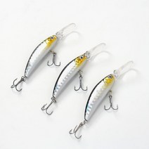 농어미노우 3개1세트 배스미노우 배스루어 농어루어