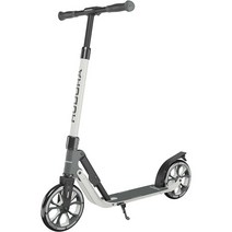 독일 휴도라 접이식 킥보드 HUDORA BigWheel® 205 고급형+짐금장치, 재, 케이블 잠금 장치가 있는 번들