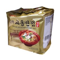 삼양라면 삼양 강릉교동반점 짬뽕라면120g X 4입, 4개입