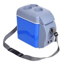 차량용 2 In 1 미니 냉장고 7.5L 휴대용 보온 및 냉각 소형, 01 Blue, 01 Blue