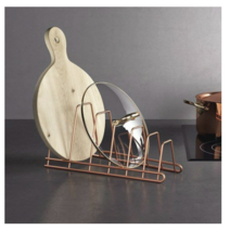 메탈텍스 크리켓 냄비 후라이팬 뚜껑 정리대, 코퍼, 10개