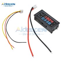 검전기 테스터 M4430 DC 0-100V 0-200V 10A 0.28 인치 LED 디지털 전압계 전류계 4 비트 5 와이어 전압 감지기 자동차 156166, 02 200V 10A 5 wires