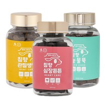 강아지 관절영양제 노령견 반려동물 애견 강아지영양제 100g 댕이수랏간 침향 관절쌩쌩 1개 심장튼튼 1개 눈물뚝 1개