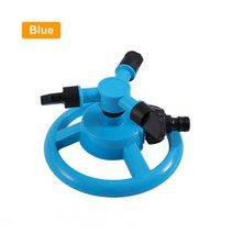 스프링쿨러 관수시설 안개분사 천정 자동 360 도 회전 정원 물 스프링클러 마당 잔디 식물 관개를 위한, 02 Blue