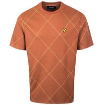 [해외]라일앤스콧 Brushed Argyle Tailored Fit T-S하이RT Rust