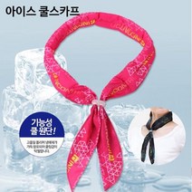 여름 등산 레저 쿨링 여성 예쁜 쿨목토시 작업현장 건설현장 비니모자 얼음