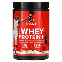 SIXSTAR 100% Whey Protein Plus Cookies & Cream 1.85 lb (839 g)