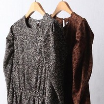 시드마켓 / 레오파드 랩 원피스 111F735S 빅사이즈 여성의류